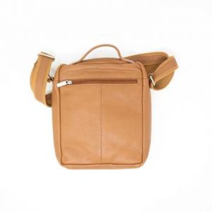 MESSENGER BAG - CAMEL
