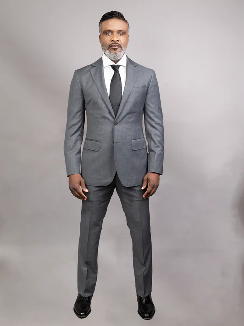GREY SUIT