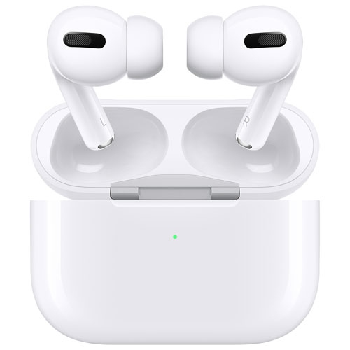 Refurbished (Fair) - AirPods Pro In-Ear Noise Cancelling Truly Wireless Headphones with MagSafe Charging Case - White