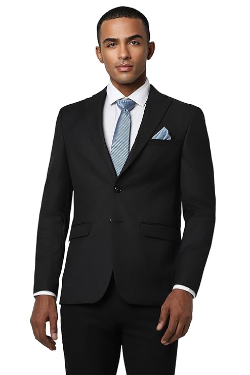 Men's Polyester Blend Two Piece Suit-Dress Set