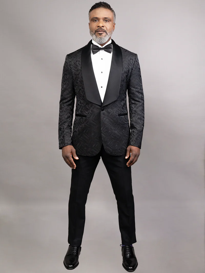Shawl Lapel Black Texture | Dinner Jacket Shawl Lapel Black Texture | Dinner Jacket Shawl Lapel Black Texture | Dinner Jacket Shawl Lapel Black Texture | Dinner Jacket LARIMARS CLOTHING SHAWL LAPEL BLACK TEXTURE | DINNER JACKET