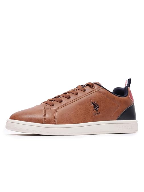 Stefan Men's TAN Sneakers-(UK/9)