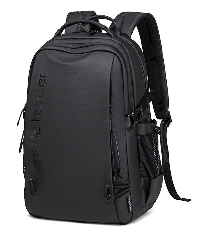 Backpack for Men Light-weight 15.6" Laptop Backpack Water-resistant Stylish Anti-theft 25L Laptop Bag 5 Compartment for Travel Business College and Daily Use