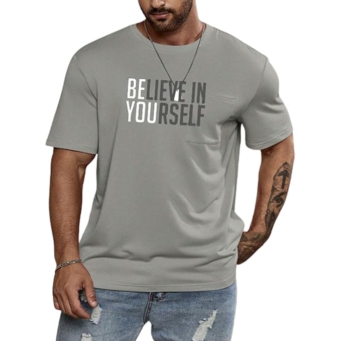 Oversized Tshirt for Men | Oversize Tshirt for Men | Loose Fit Tshirts(BLV-OS-P)