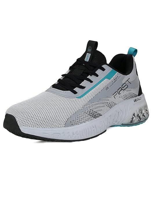 Running Shoes for Men | Sports Shoes for Men with a Cushioned Insole and Revolutionary Ball Tech Unit | Vamp Upper & Secure Lace-Up Closure