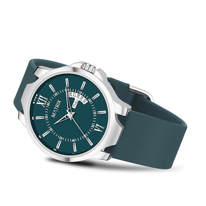 Antique 2.0 Day & Date Softest Silicone Strap Analog Watch for Men & Boys