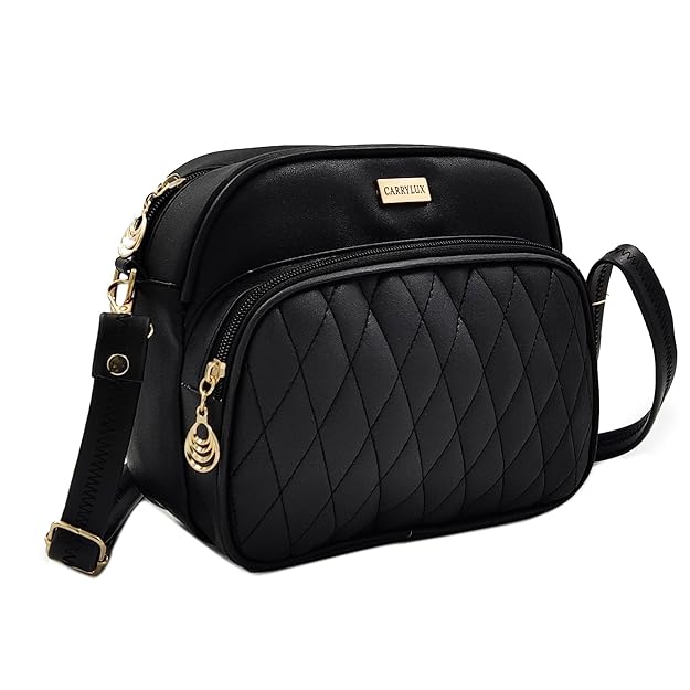 Quilted Crossbody Sling Bag Girls/Women