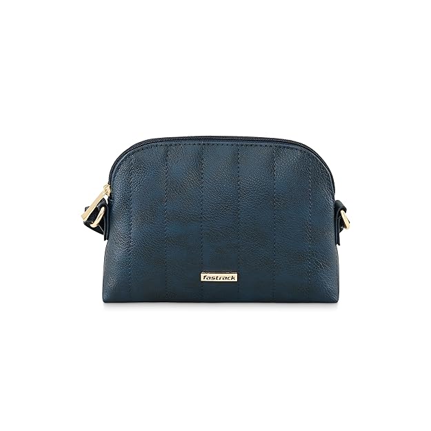 Quilted Sling Bag for Women With Top Zipper