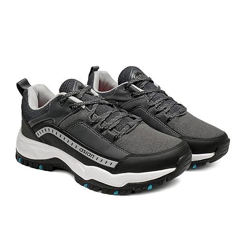 Men's Everest-01 Sports Trekking & Hiking,Walking Shoes with Rubber Outsole & Memory Foam Insole Lace-Up Shoes for Men's & Boy's