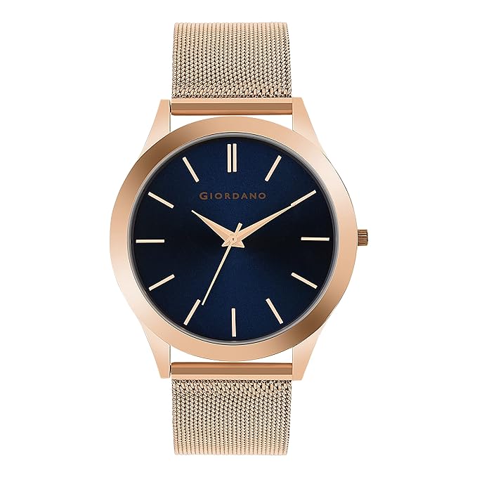 Wired Collection Analog Watch for Man with Color Variant, Wrist Watches for Men, with Classy Wired Mesh Band - A1051
